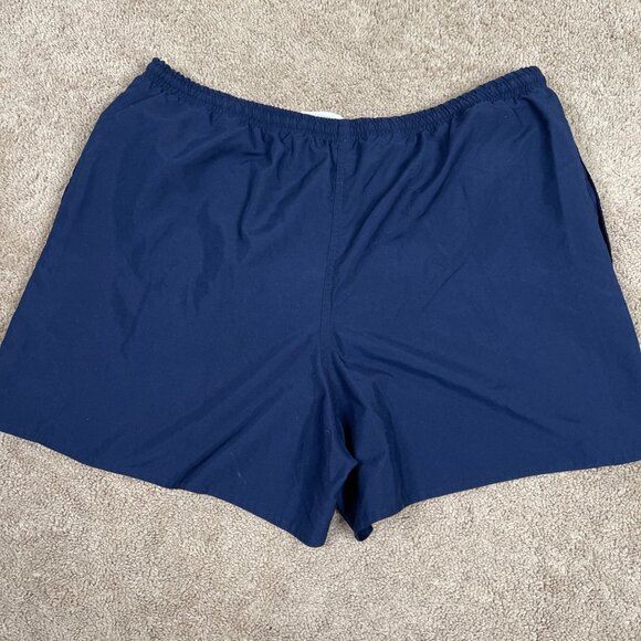 Wimbledon Tennis Shorts Mens XL Navy Blue 90s Made In USA Vintage Lined Tennis - Picture 7 of 7